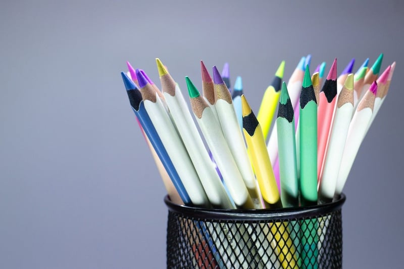 Tin Can Pencil Holders